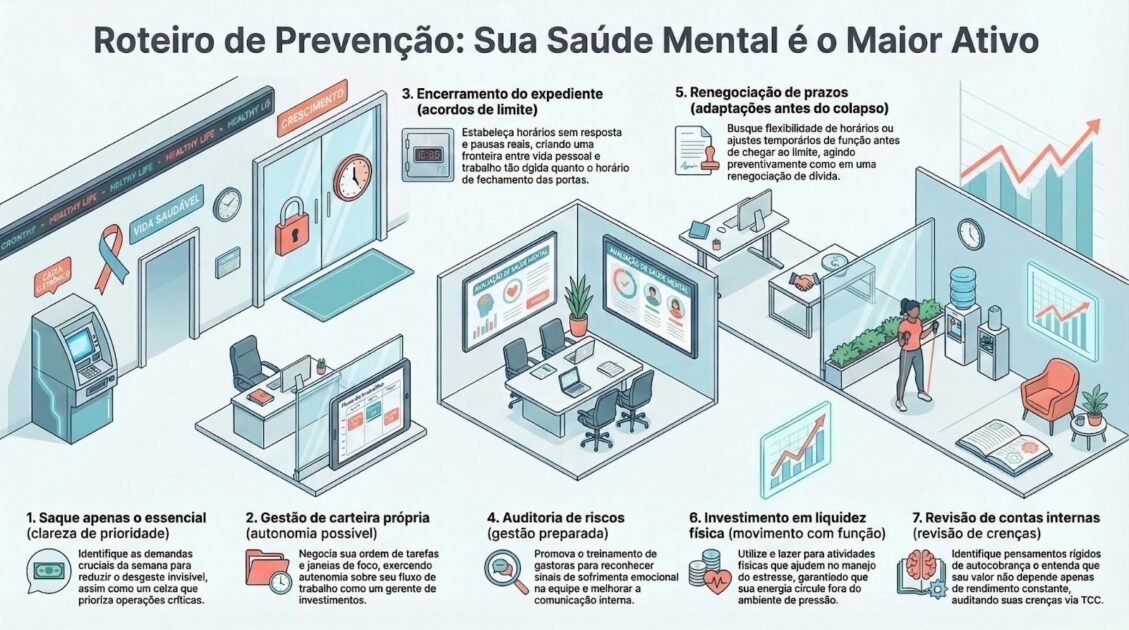 saúde mental prevenção psicólogo para bancários Ângelo Oliveira BH burnout no trabalho