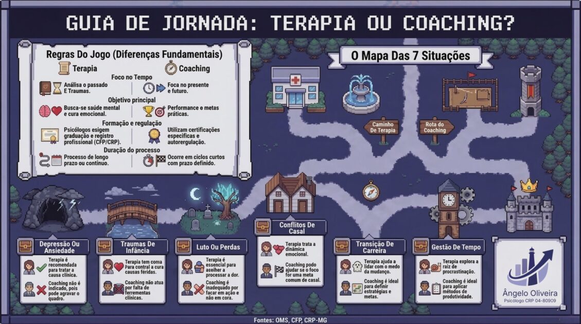 terapia ou coaching quando escolher cada um deles
