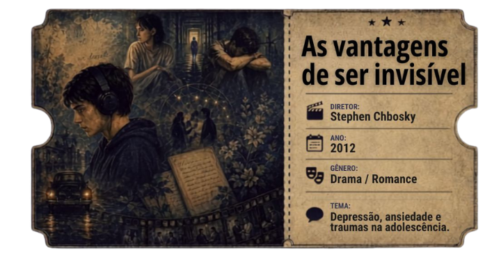 as vantagens de ser invisível
