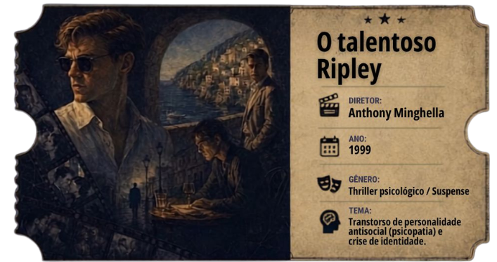 talentoso ripley saúde mental no cinema